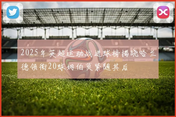 2025年英超运动战进球榜揭晓哈兰德领衔20球姆伯莫紧随其后